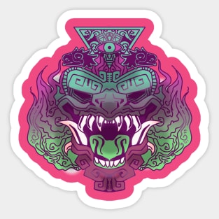 Balinese demon Sticker